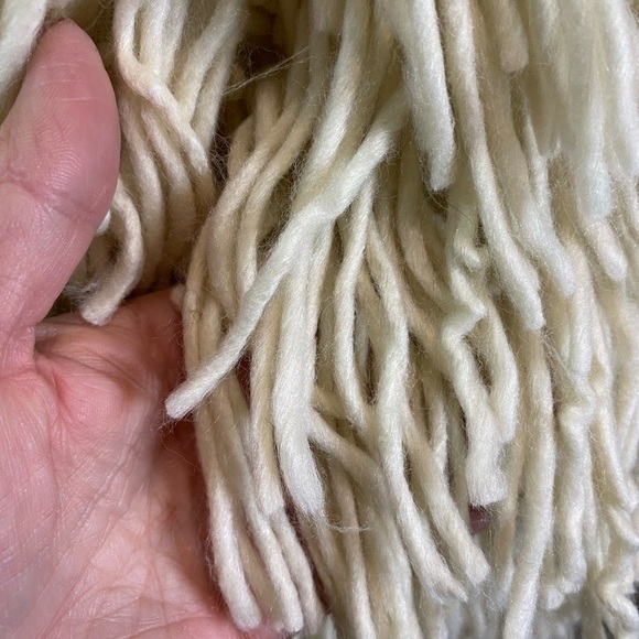 Elan size large string vest crochet boho hippy unique club stretch warm layer - Picture 7 of 14